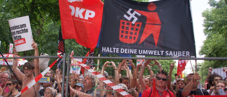 Protest gegen die AfD in Berlin  (Foto: Gabriele Senft)