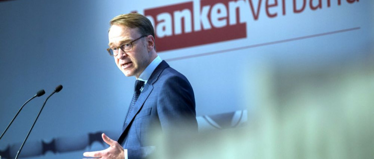 Ein „geeigneter“ Kandidat für das Amt des EZB-Präsidenten:  Bundesbank-Präsident Jens Weidmann – hier auf dem Bankentag 2017 (Foto: [url=https://www.flickr.com/photos/bankenverband/33028165504]Gregor Fischer[/url])