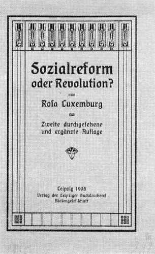 zwischen reform und revolution - Zwischen Reform und Revolution - KL-Schule, Theorie & Geschichte - Theorie & Geschichte