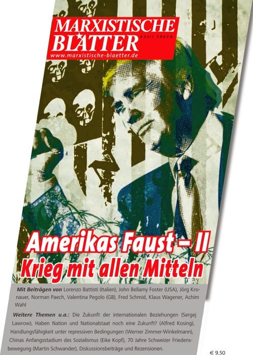 neue ausgabe der marxistischen blaetter erschienen - Neue Ausgabe der Marxistischen Blätter erschienen - - Theorie & Geschichte