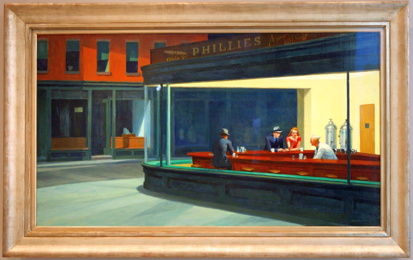 Edward Hopper „Nighthawks“ (Nachtschwärmer)