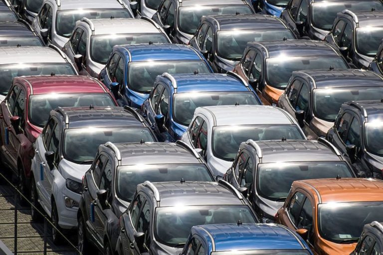 „Nur noch“ knapp 3,5 Mio. Fahrzeuge wurden 2019 aus Deutschland exportiert. (Foto: public domain)
