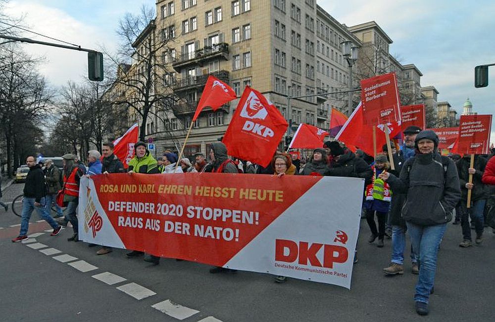 DSC 4664 a - Wladimirs Auftrag - LLL-Wochenende, Luxemburg-Liebknecht-Demonstration, Rosa-Luxemburg-Konferenz - Im Bild