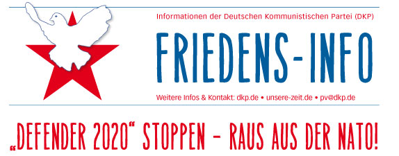 Friedensinfo 01 - Friedens-Info – “Defender 2020“ stoppen – Raus aus der NATO! - Blog - Blog