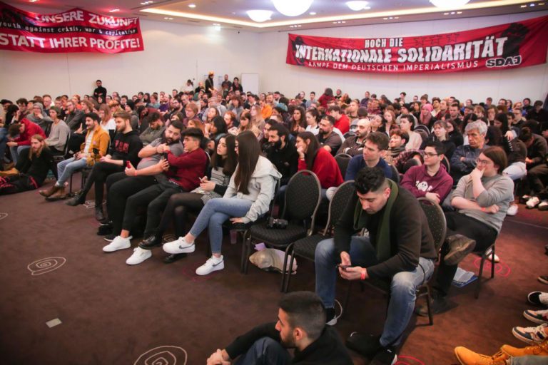 Jugendpodium RLK 1 - Zehntausende Linke in Berlin gegen Sozialabbau, Kriegspolitik und Kapitalismus sowie im Gedenken der Ermordung der ersten KPD- Vorsitzenden Rosa Luxemburg und Karl Liebknecht - Blog - Blog