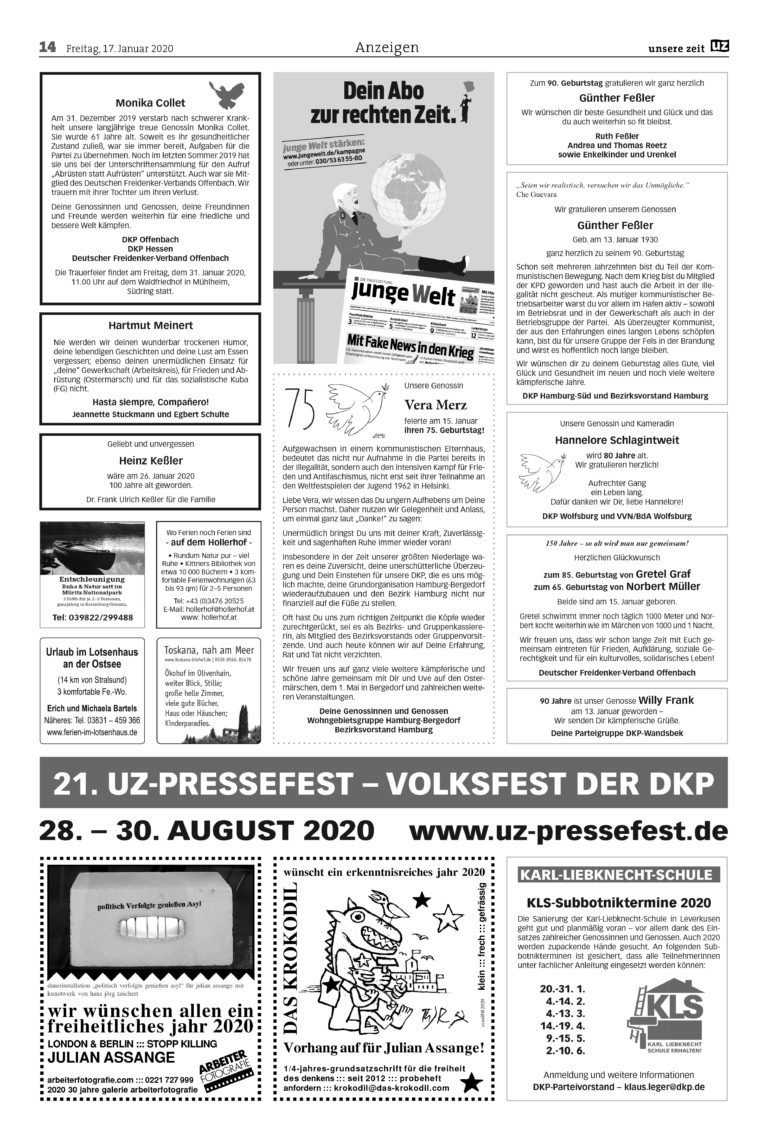 UZ 03 14 - Anzeigen 2020-03 - - Im Bild