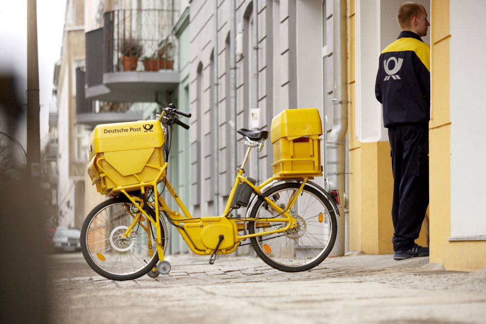 dp delivery bike - Post bleibt liegen - Tarifrunde Deutsche Post, ver.di - Blog, Neues aus den Bewegungen