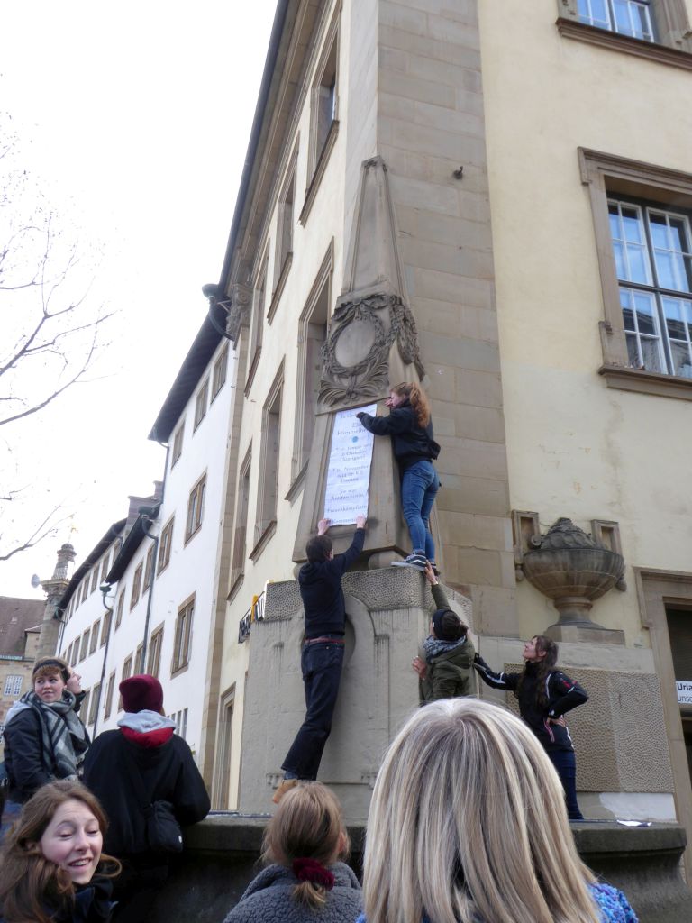 Gedenktafel Else Himmelheber - Dabei wird es nicht bleiben - Internationaler Frauentag - Im Bild