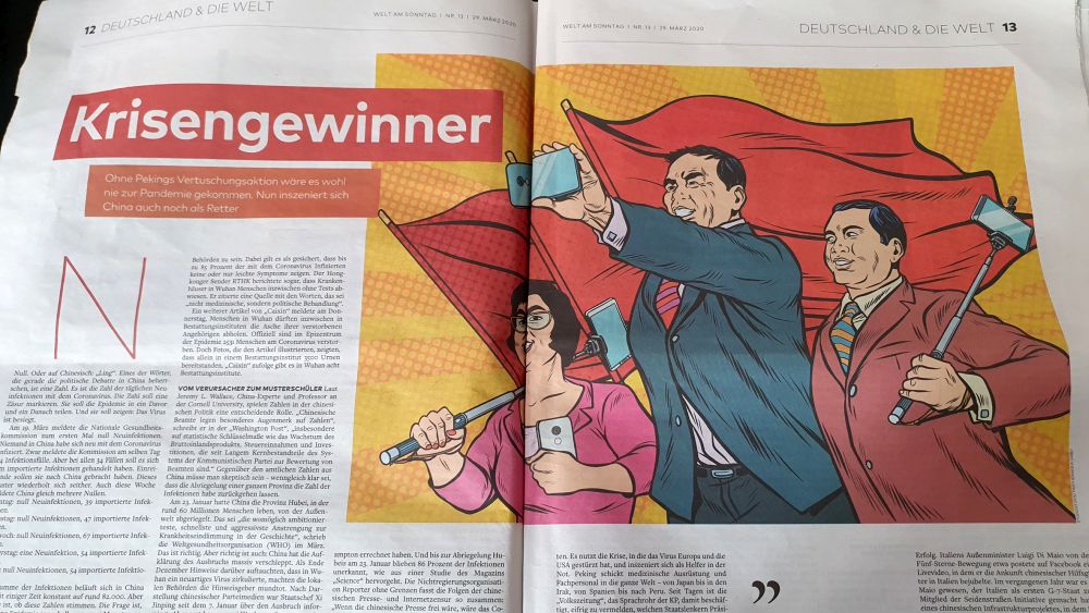 140901 Bildkommentar - Gift und Galle - UZ vom 3. April 2020 - UZ vom 3. April 2020