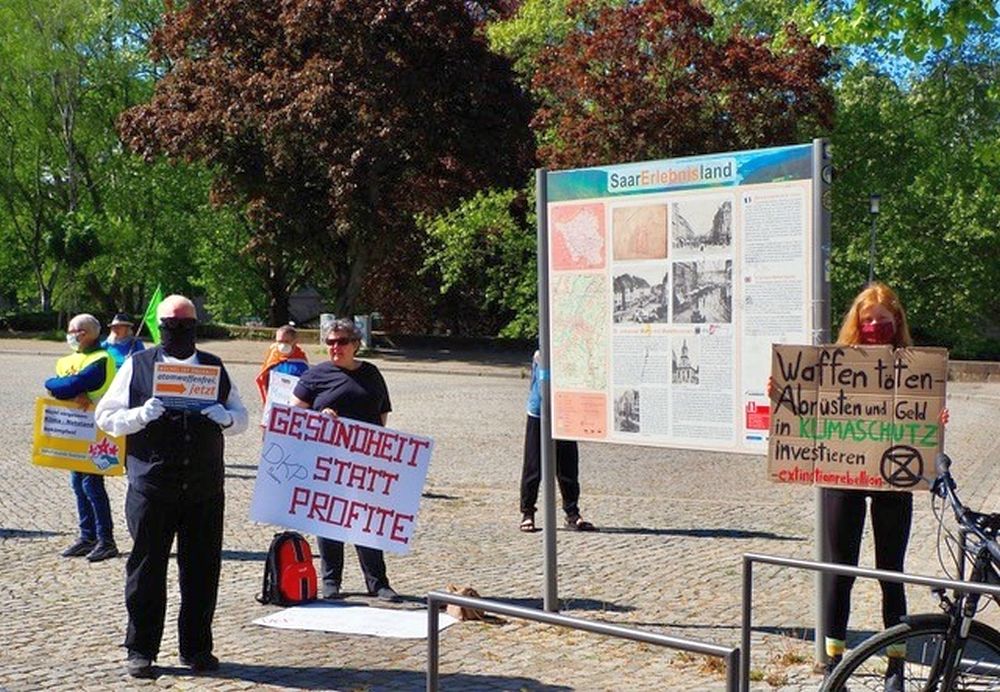 180502 saarland NEU - Gesundheit vor Profite! - UZ vom 1. Mai 2020 - UZ vom 1. Mai 2020