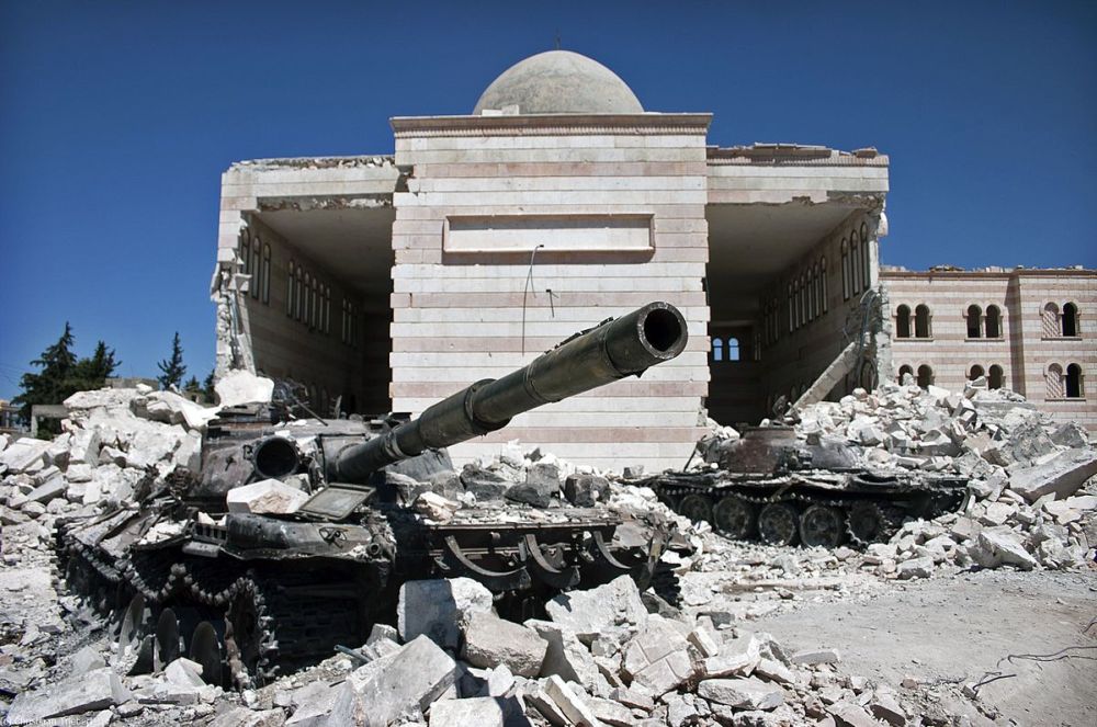 Azaz Syria - Freibrief zum Bombardement - Syrien - Internationales