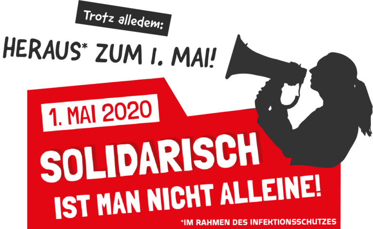 Komplettlogo - Heraus zum 1. Mai - Wo und wann - 1. Mai - 1. Mai