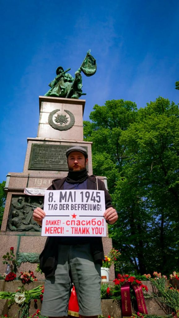 2020 05 08 Tag der Befreiung in Dresden - Danke Marija, Anatoli und Wassili! - 8. Mai, Antifaschismus, DKP, Sowjetunion, Tag der Befreiung, VVN-BdA - Blog