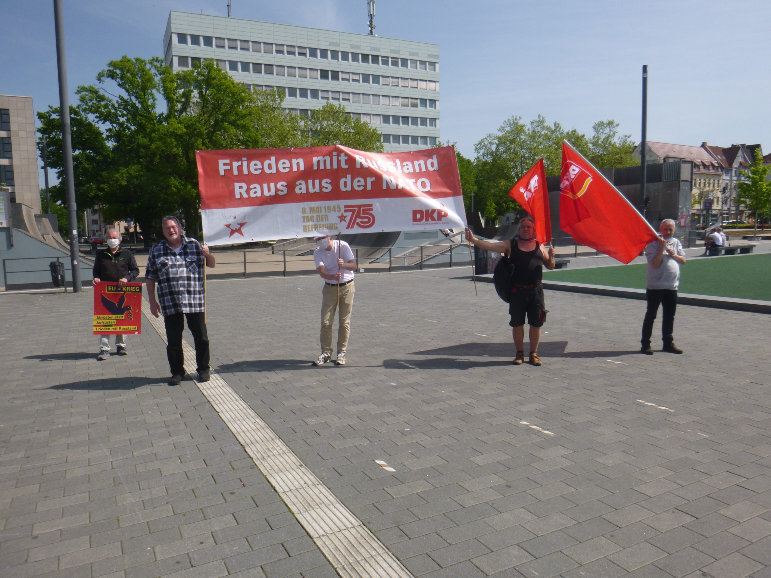 Bielefeld 2 scaled - Friedensbotschaft - Antifaschismus, Tag der Befreiung - Im Bild