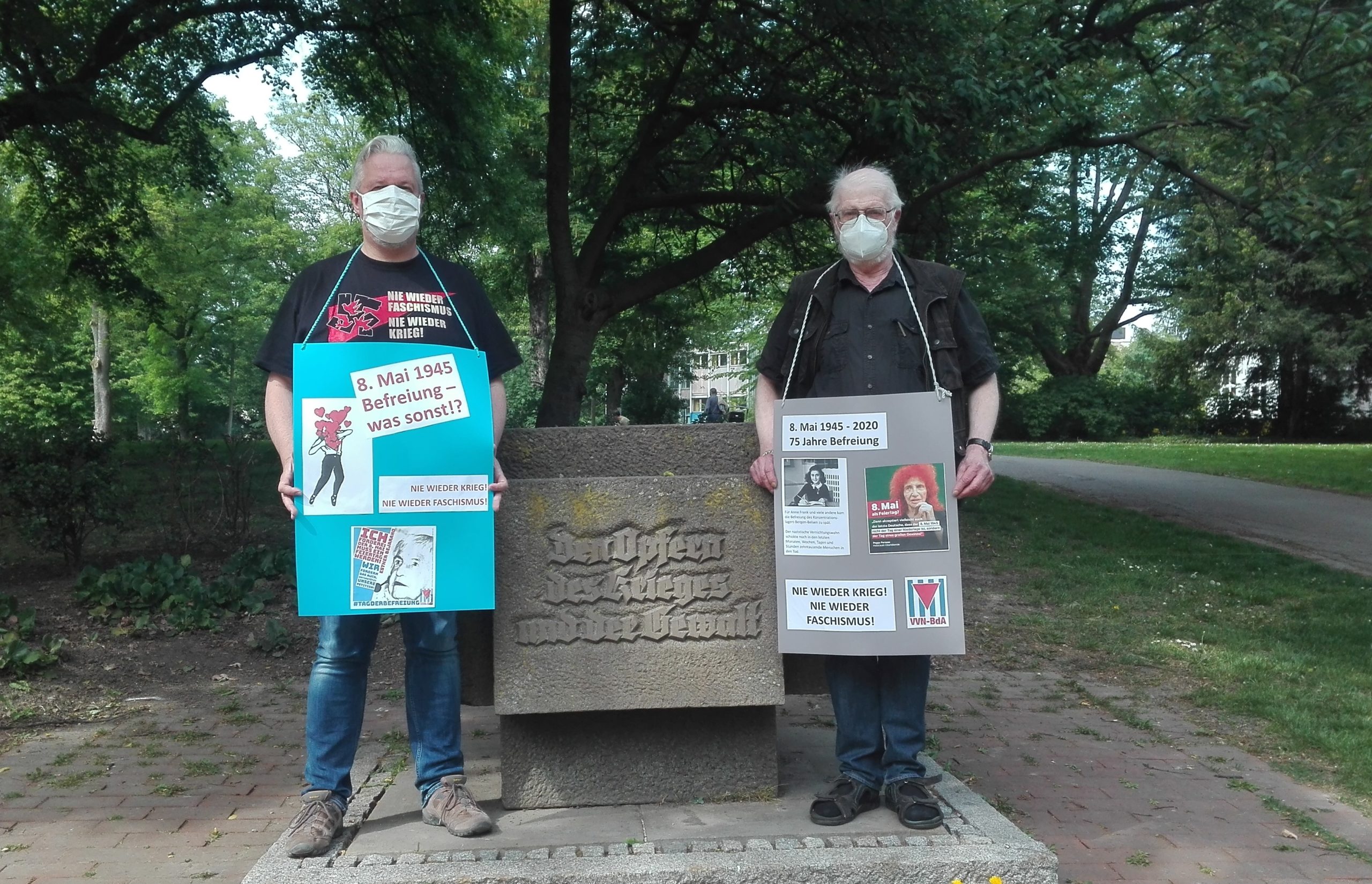 Essen 2 scaled - Friedensbotschaft - Antifaschismus, Tag der Befreiung - Im Bild