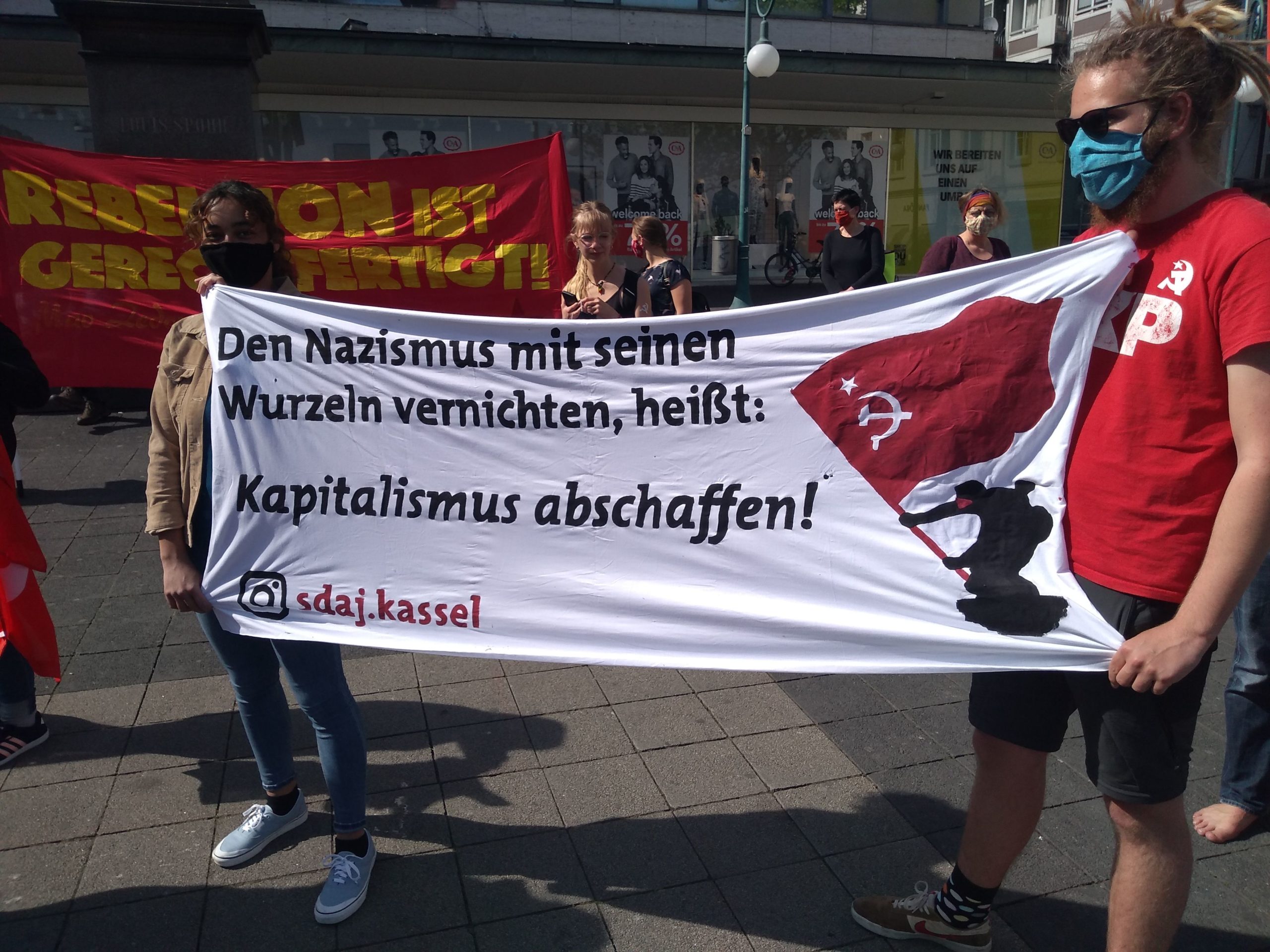 Kassel 1 scaled - Friedensbotschaft - Antifaschismus, Tag der Befreiung - Im Bild