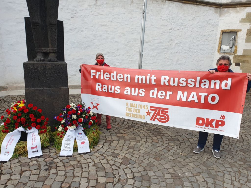 Osnabrück - Danke Marija, Anatoli und Wassili! (Teil II) - 8. Mai, Antifaschismus, DKP, Tag der Befreiung - Blog, Aktion