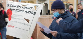 1. Mai: Trotz Pandemie auf der Straße