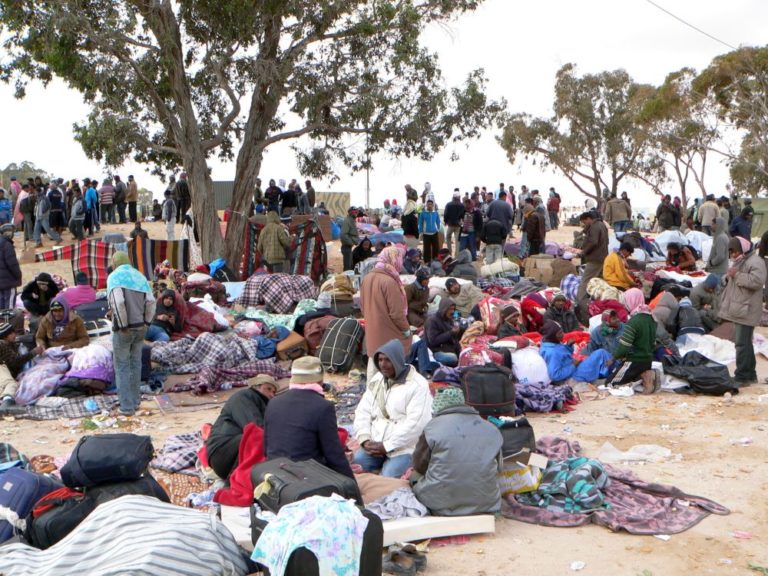 Refugie Choucha Tunisia 1 - Scheinbar verbessert - Marxismus - Hintergrund