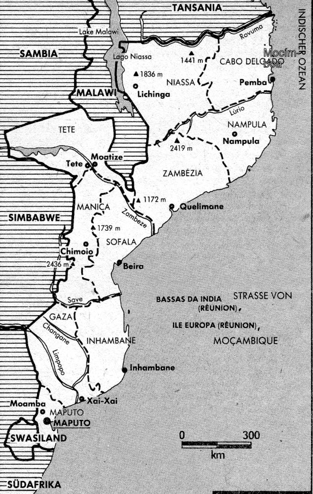 0607MosambikKarte - Schwarze Fahnen in Cabo Delgado - Afrika, Konflikt - Internationales