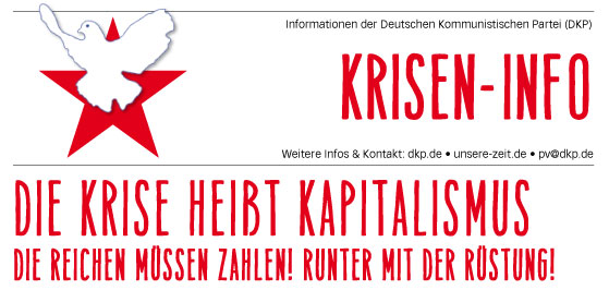 Krisen Info MAIL 1 - Die Krise heißt Kapitalismus - Die Reichen müssen zahlen! Runter mit der Rüstung! - Coronavirus, Krise - Blog