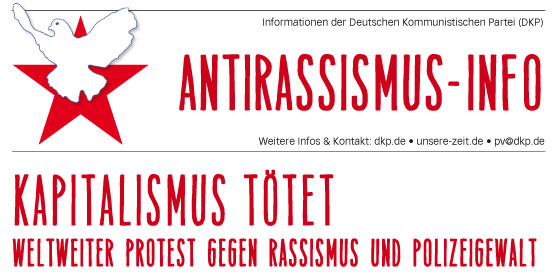 Rassismus Info korr 1 - Kapitalismus tötet - Weltweiter Protest gegen Rassismus und Polizeigewalt - Proteste, Rassismus, USA - Blog