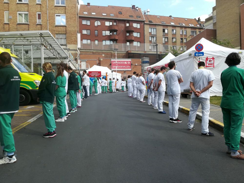 12 St Peter Krankenhaus - 15 Milliarden für die, die es brauchen - Belgien, Coronavirus, Kommunistische Parteien - Hintergrund