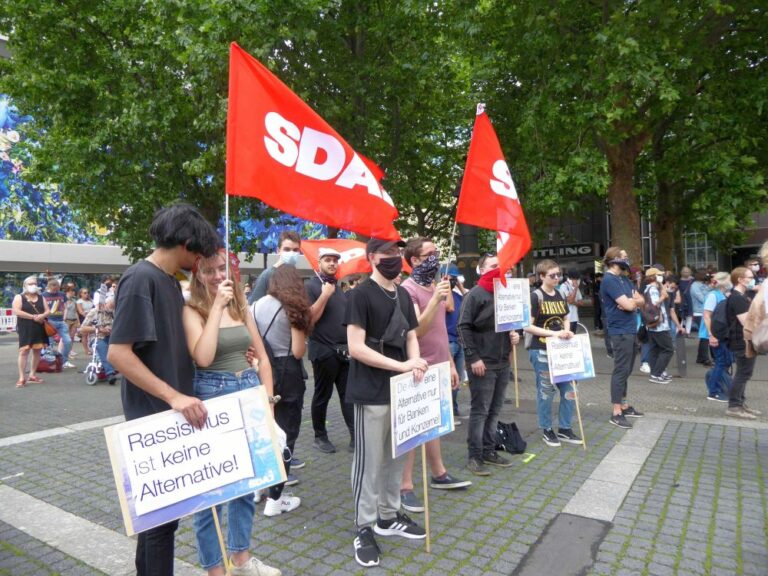 270503 bildmeldung a - Protest gegen AfD - Antifaschismus, Proteste - Aktion