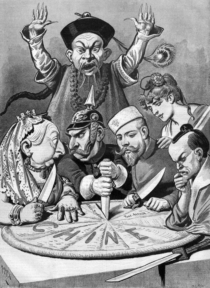 301002a China imperialism cartoon 2 - Hunnenpolitik - Kolonialismus - Theorie & Geschichte