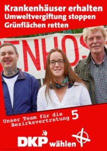 240803 Essen Bezirk 5 A1 - Vom Teewasser zum großen Ganzen - DKP, Kommunalwahlen - Politik