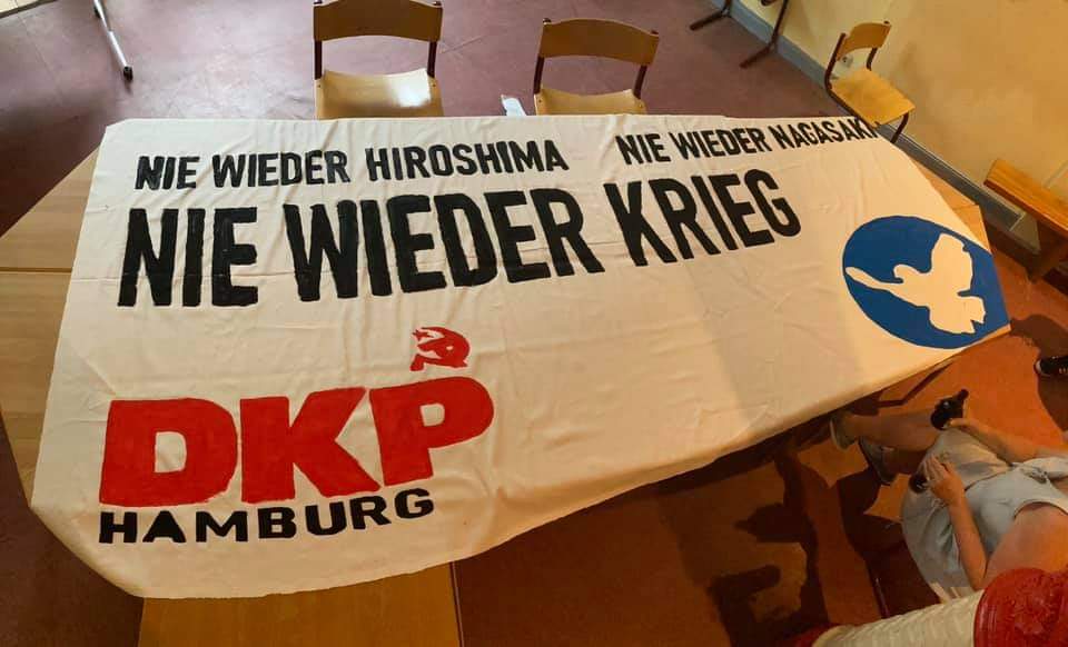 2 Hamburg3 - DKP-Aktionstage zum 75. Jahrestag der Atombombenabwürfe - Atomwaffen, DKP, Proteste - Blog