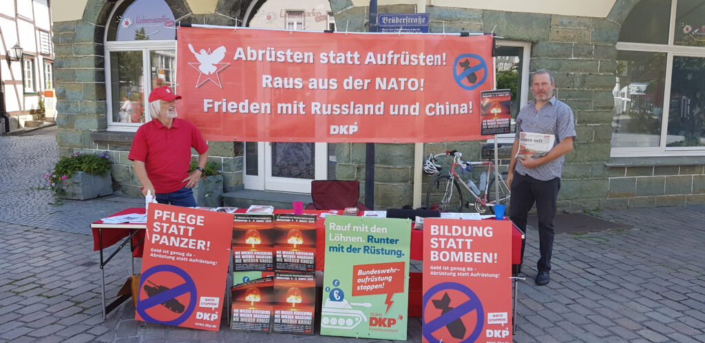 2 soest - DKP-Aktionstage zum 75. Jahrestag der Atombombenabwürfe - Atomwaffen, DKP, Proteste - Blog