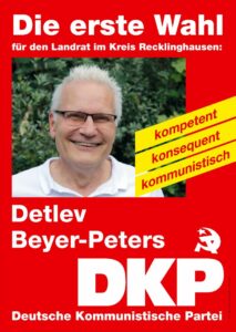 340804 Detlev Recklinghausen - Vom Teewasser zum großen Ganzen - DKP, Kommunalwahlen - Politik