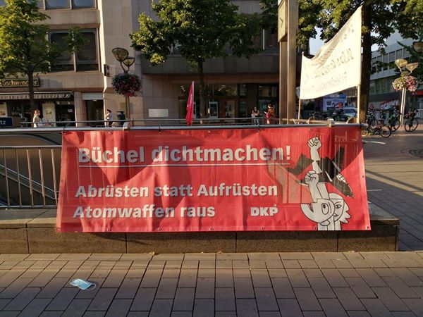 duisburg - DKP-Aktionstage zum 75. Jahrestag der Atombombenabwürfe - Atomwaffen, DKP, Proteste - Blog