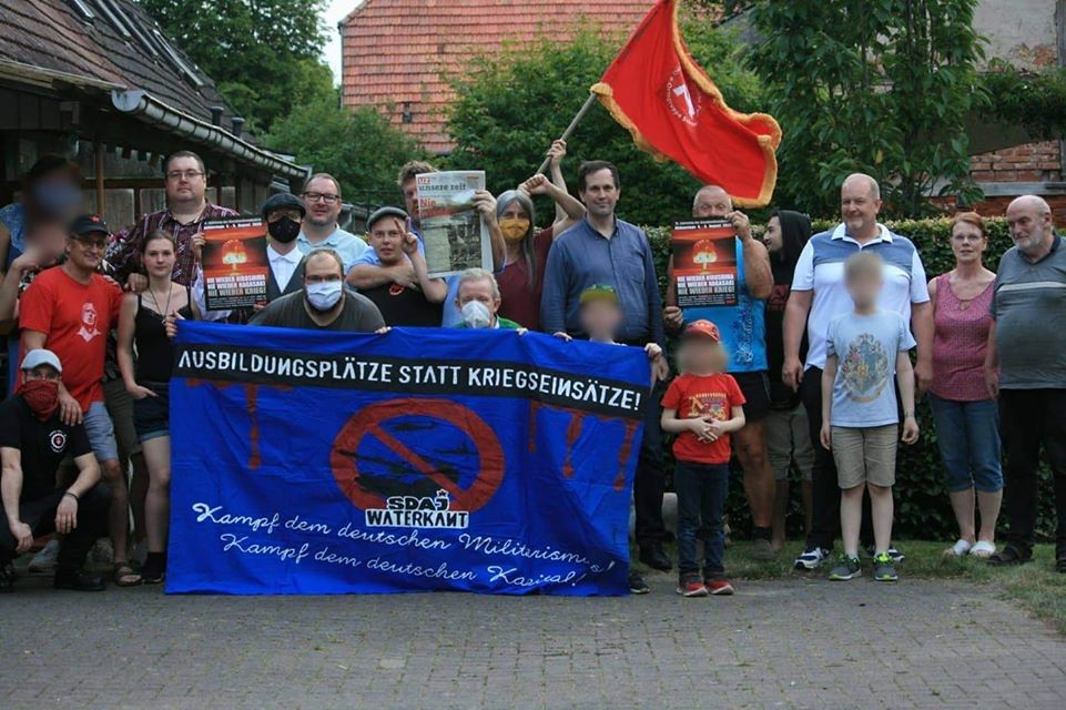 schwerin1 - DKP-Aktionstage zum 75. Jahrestag der Atombombenabwürfe - Atomwaffen, DKP, Proteste - Blog