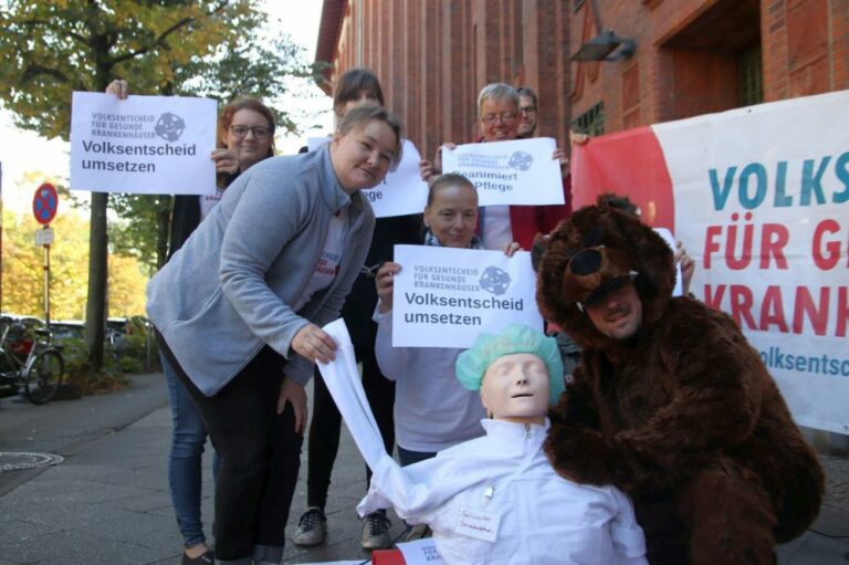 360201 - Gesunde Krankenhäuser für alle - Proteste - Proteste