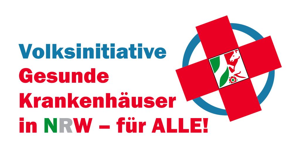 360202 Logo Volksinitiative - Gesunde Krankenhäuser für alle - Krankenhaus, Proteste - Wirtschaft & Soziales