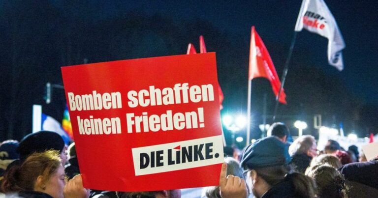 360401 linke - Frieden oder NATO - Linkspartei - Linkspartei