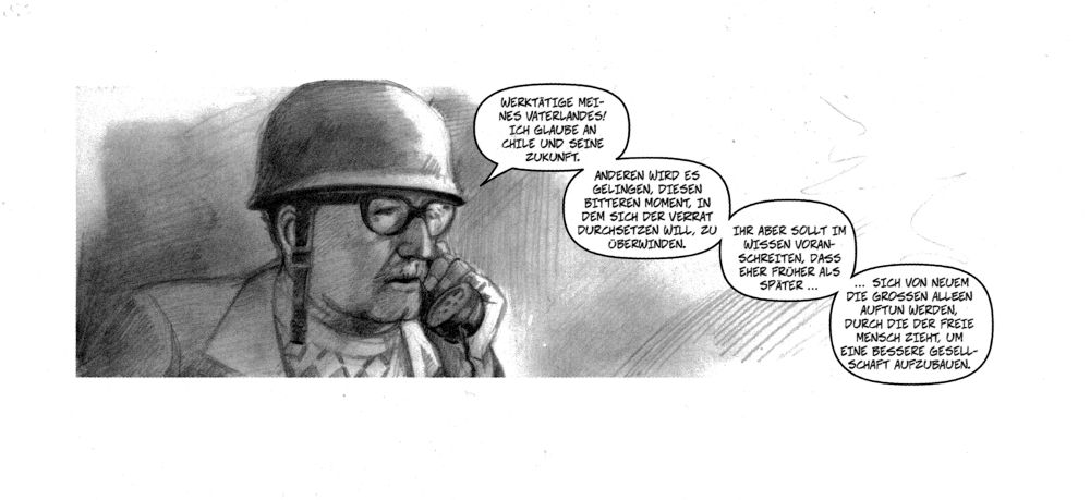 36 16 Allende 01 - Gezeichnete Geschichte - UZ vom 4. September 2020 - UZ vom 4. September 2020