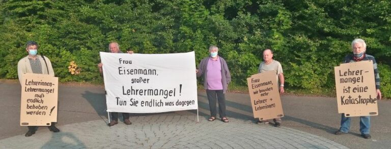 391501 heidenheim - Wahlkampf gestört - Aktion - Aktion