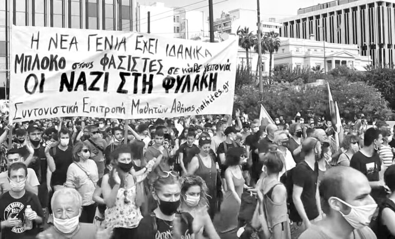 420603a PAME gegen Nazis 2 - Niederlage für Nazi-Partei - Griechenland - Griechenland