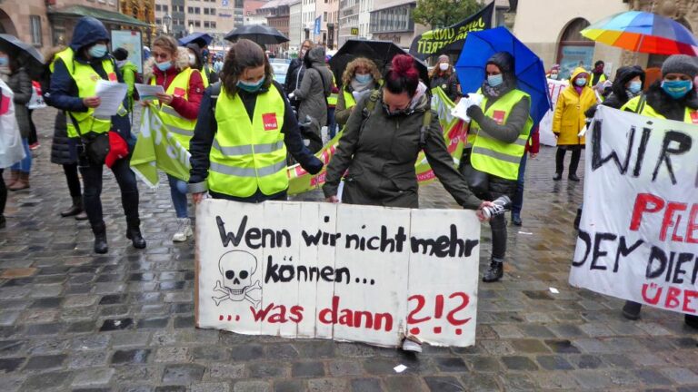 431201 Nuernberg Gustl Ballin - Die Streiks ausweiten - Tarifrunde Öffentlicher Dienst - Wirtschaft & Soziales