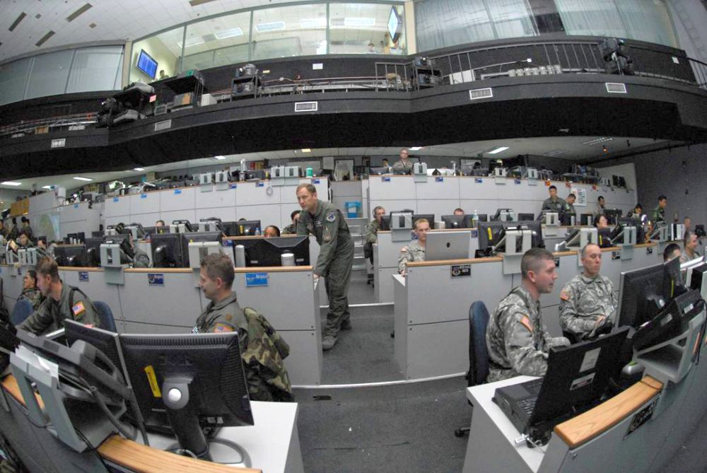 440601 Space Center - NATO-Weltraumkommando - NATO, USA, Weltraum - Internationales