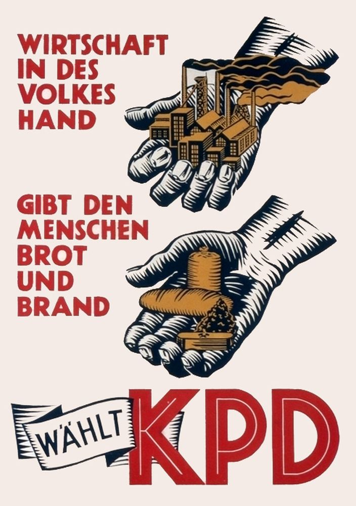 471001 KPD - „Die Gruben in des Volkes Hand!“ - Antifaschismus - Antifaschismus