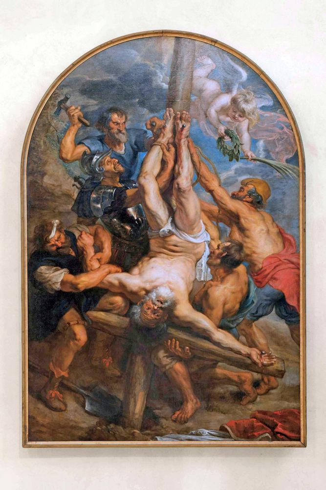 Peter Paul Rubens Die Kreuzigung Petri - Spieglein, Spieglein an der Wand - Malerei - Kultur