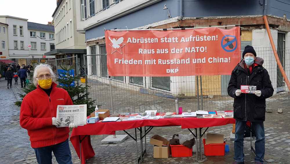 soest - Kein Geld für Krieg - Abrüsten statt Aufrüsten, Aktionstag, Friedenskampf - Im Bild