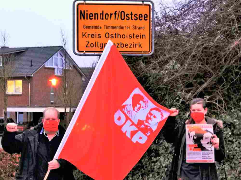 020806 - Rosa & Karl 2021 - Demonstration, Geschichte der Arbeiterbewegung - Im Bild