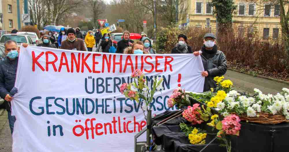 2020 Vincenz Trauermasch 70 1 - Systemrelevant menschenverachtend - UZ vom 15. Januar 2021 - UZ vom 15. Januar 2021