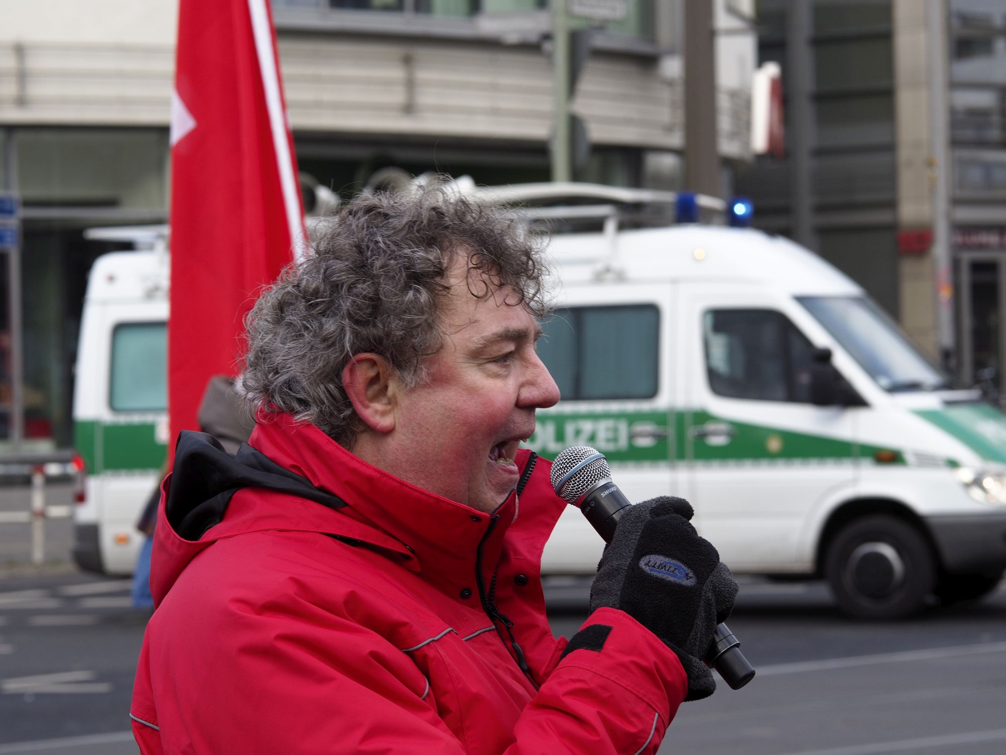 Frank Klopperschlaeger 2 - Rosa & Karl 2021 - Demonstration, Geschichte der Arbeiterbewegung - Im Bild