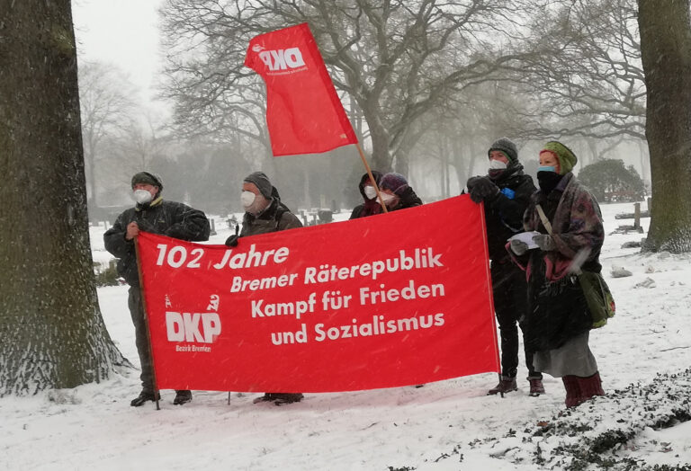 060502 bildmeldung - Verteidiger der Bremer Räterepublik - Geschichte der Arbeiterbewegung - Geschichte der Arbeiterbewegung